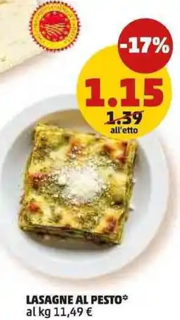 PENNY Lasagne al pesto offerta