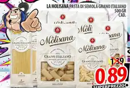 Il Genio Supermercato La molisana pasta di semola grano italiano offerta