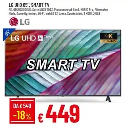 Galassia LG UHD 65", SMART TV offerta