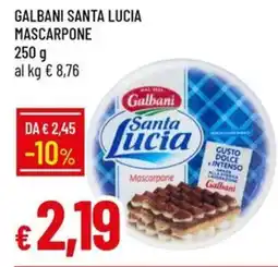 Galassia Galbani santa lucia mascarpone offerta