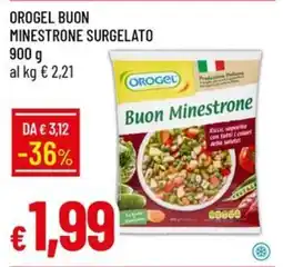 Galassia Orogel buon minestrone surgelato offerta