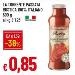 Galassia La torrente passata rustica 100% italiano offerta