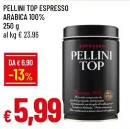 Galassia Pellini top espresso arabica 100% offerta