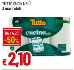 Galassia Tutto cucina più 3 maxirotoli offerta
