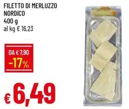 Galassia Filetto di merluzzo NORDICO offerta