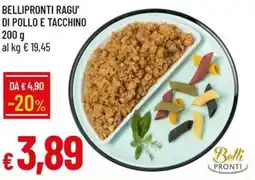 Galassia Bellipronti ragu' di pollo e tacchino offerta