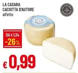 Galassia La casara caciotta d'autore offerta