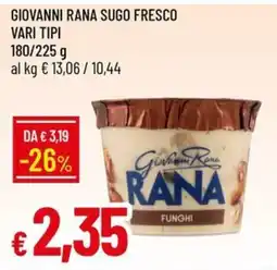 Galassia Giovanni rana sugo fresco vari tipi offerta