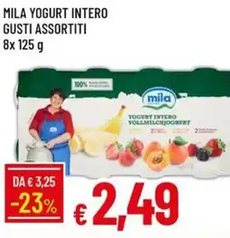 Galassia Mila yogurt intero gusti assortiti offerta