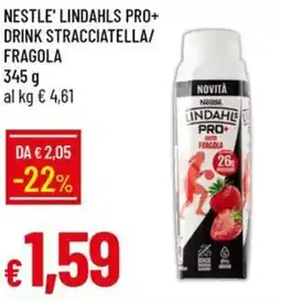 Galassia Nestle' lindahls pro+ drink stracciatella/ fragola offerta