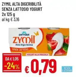 Galassia Zymil alta digeribilità senza lattosio yogurt offerta