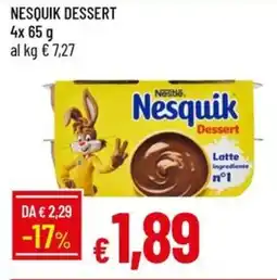 Galassia Nesquik dessert NESTLE offerta