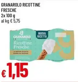 Galassia Granarolo ricottine fresche offerta