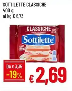 Galassia Sottilette classiche offerta