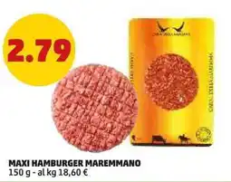PENNY Maxi hamburger maremmano offerta