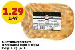 PENNY Ghiottina croccante LE SPECIALITÀ CUOR DI TERRA offerta