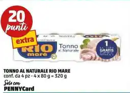 PENNY Tonno al naturale RIO MARE offerta