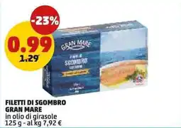 PENNY Filetti di sgombro GRAN MARE offerta