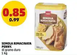 PENNY Semola rimacinata PENNY offerta