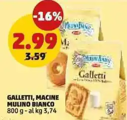 PENNY Galletti, macine MULINO BIANCO offerta
