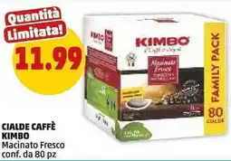 PENNY Cialde caffè KIMBO offerta
