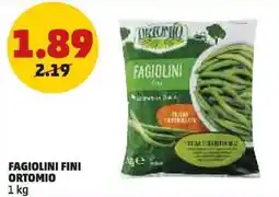 PENNY Fagiolini fini ORTOMIO offerta