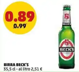 PENNY Birra BECK'S offerta