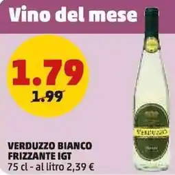 PENNY Verduzzo bianco frizzante IGT offerta