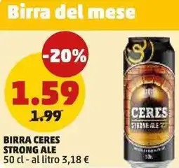 PENNY Birra ceres strong ale offerta