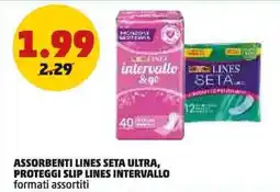 PENNY Assorbenti lines seta ultra, proteggi slip lines intervallo offerta