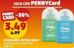 PENNY Detergente intimo CHILLY offerta