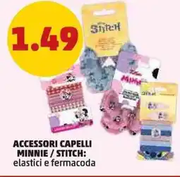 PENNY Accessori capelli minnie / stitch offerta