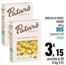 Conad Superstore Gnocchi di patate PATARÒ offerta