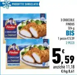 Conad Superstore 3 croccole FINDUS offerta