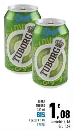 Conad Superstore Birra TUBORG offerta
