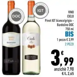 Conad Superstore Vino CIELO offerta