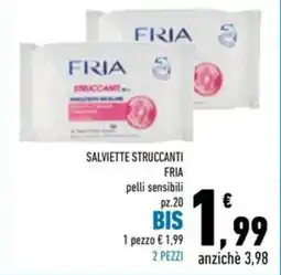 Conad Superstore Salviette struccanti FRIA offerta