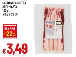 IperFamila Gardani pancetta affumicata offerta