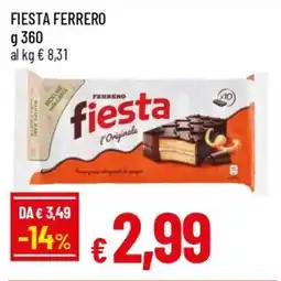 IperFamila Fiesta ferrero offerta