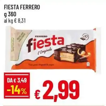 IperFamila Fiesta ferrero offerta
