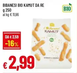 IperFamila Bibanesi bio kamut da re offerta