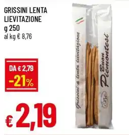 IperFamila Grissini lenta lievitazione offerta