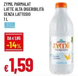 IperFamila Zymil parmalat latte alta digeribilità senza lattosio offerta