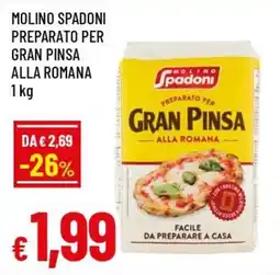 IperFamila Molino spadoni preparato per gran pinsa alla romana offerta