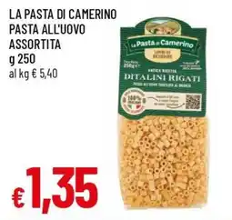 IperFamila La pasta di camerino pasta all'uovo offerta