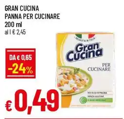 IperFamila Gran cucina panna per cucinare offerta