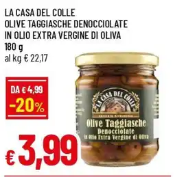 IperFamila La casa del colle olive taggiasche denocciolate in olio extra vergine di oliva offerta