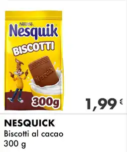 Iper Tosano NESQUICK Biscotti al cacao offerta