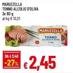 IperFamila Maruzzella tonno all'olio d'oliva offerta