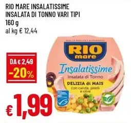 IperFamila Rio mare insalatissime insalata di tonno offerta